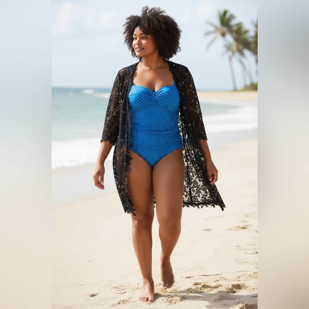 Black Lace Cover-Up